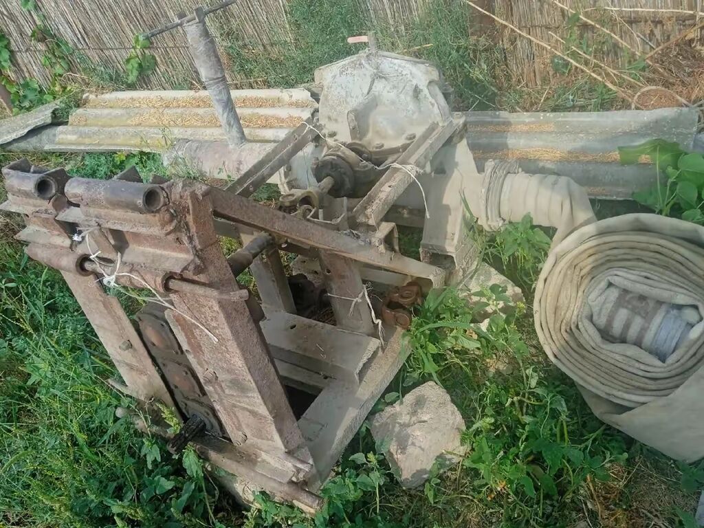 Su nasosu aqreqatı satılır. Şəkillərdə göründüyü kimi qurğu metal — Mallar, Qobustan (7)