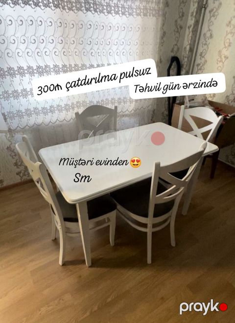 Masa və oturacaq dəstləri — Saray