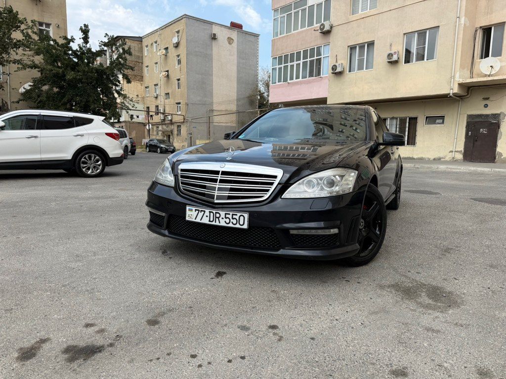 Mercedes S 350 4MATIC, 3.5 L, 2007 il, 252 000 km — Avtomobillər, Sumqayıt (6)