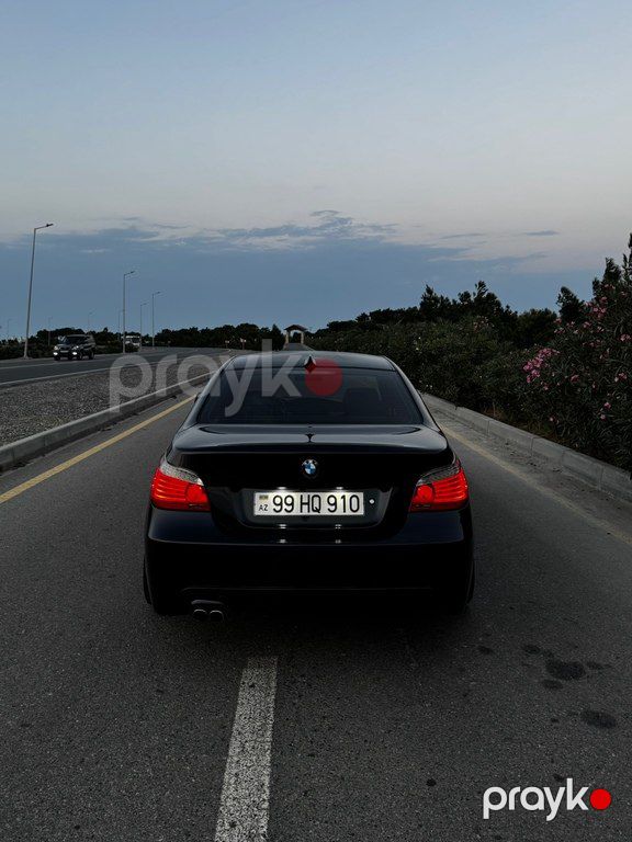 BMW 525, 2.5 L, 2008 il, 154 200 km — Avtomobillər, Bakı (6)