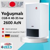 Wolf CGB-K 40-35 kw Yoğuşmalı Kombi — Kombi sistemləri