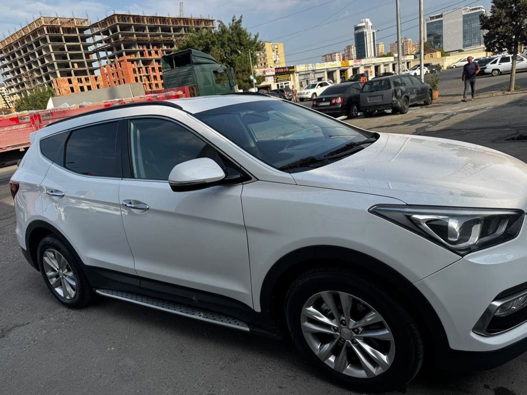Hyundai Santa Fe, 2017 il — Avtomobillər, Sumqayıt (2)