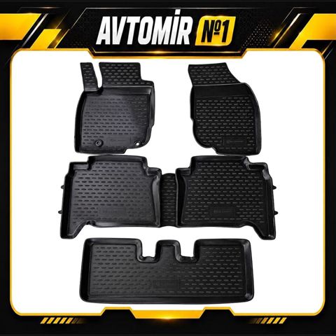 Toyota Fortuner 2013-2026 7 Yerlik üçün salon rezin ayaqaltı Toyota — AVTOMIR.AZ — Ehtiyat hissələri və aksesuarlar
