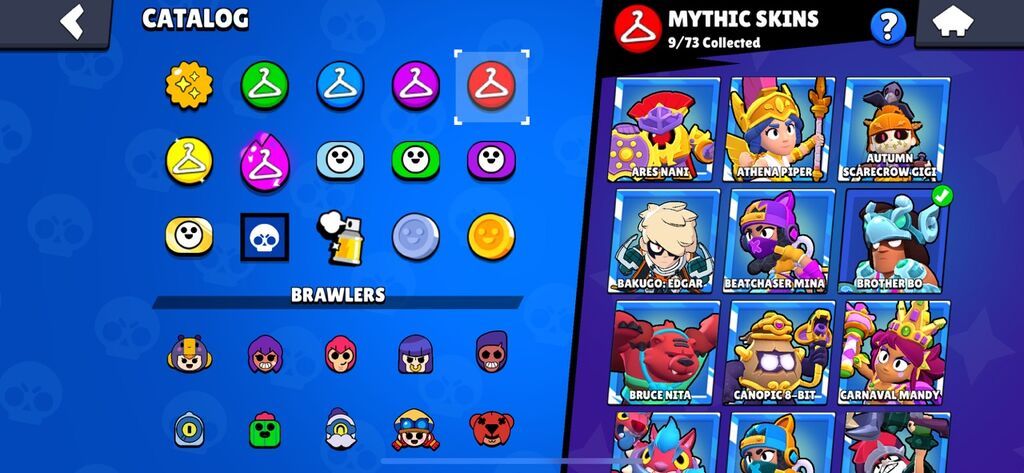 Brawl Stars hesabı. Hesabın görüntülərdə görünən əsas göstəriciləri — İş, Bakı (7)
