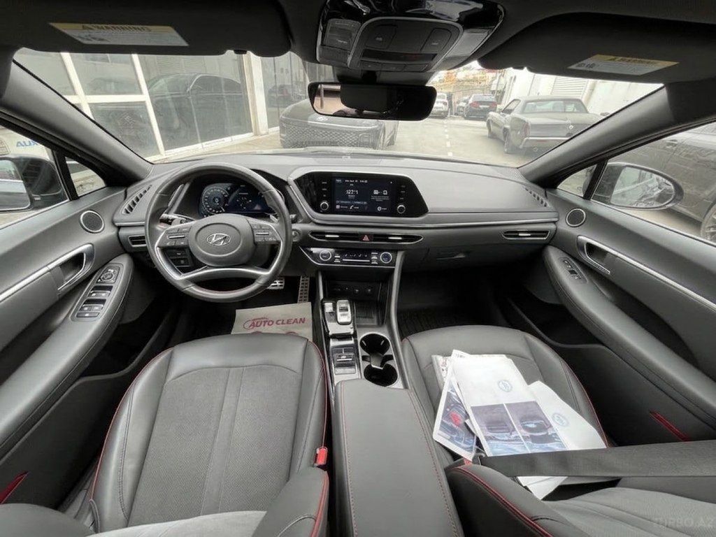 Hyundai Sonata, 1.6 L, 2021 il, 128 821 km — Avtomobillər, Bakı (4)