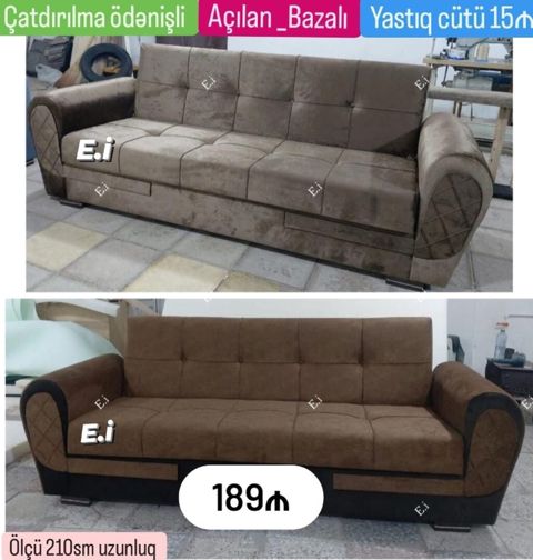 Divan açılan bazalı Yep yeni 189 azn rəng seçimi var çatdırılma var