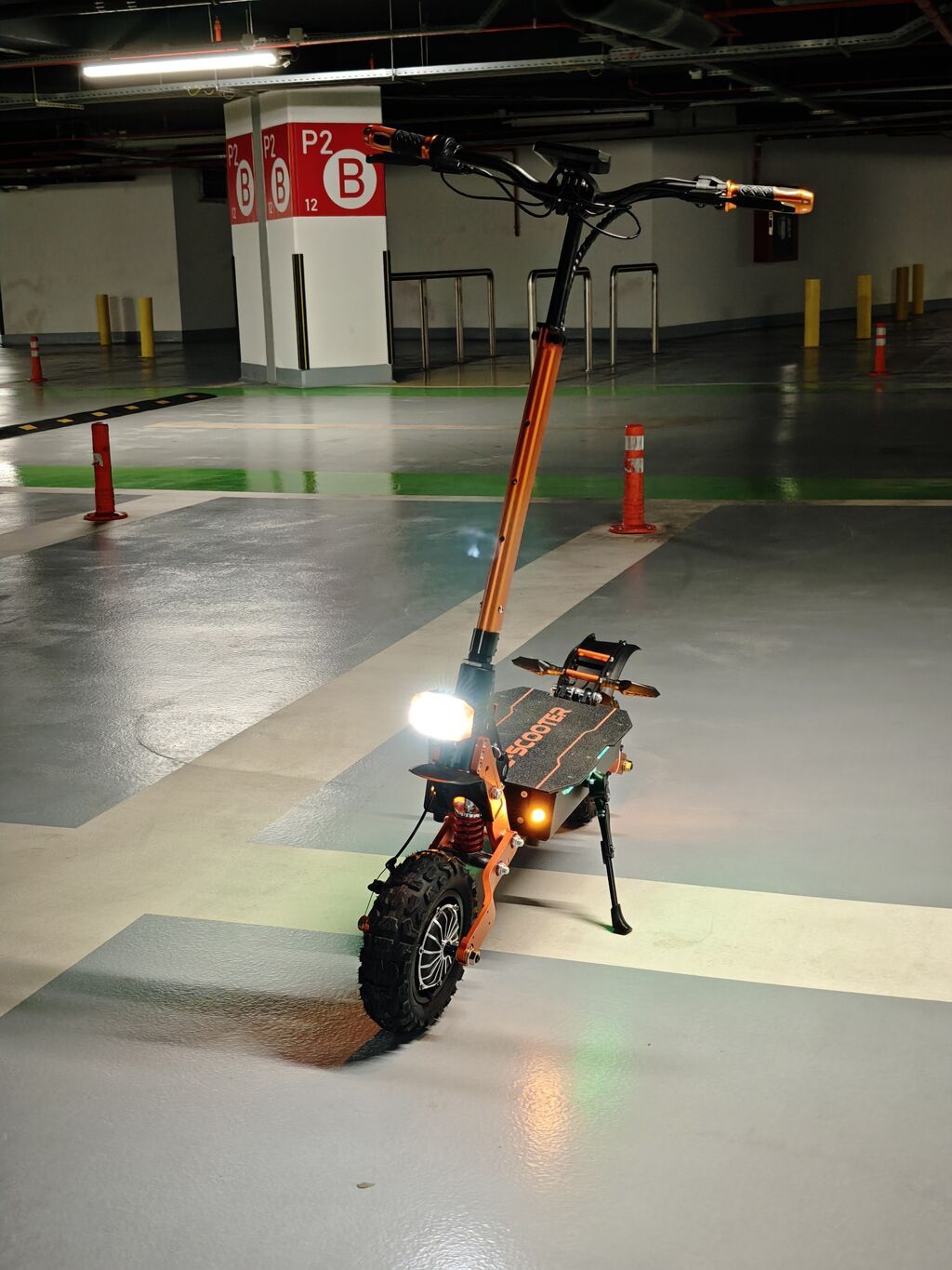 Yeni Elektrik samokat 10", > 1000 Vt, > 45 km/s, Ünvandan götürmə — Mallar, Bakı (6)