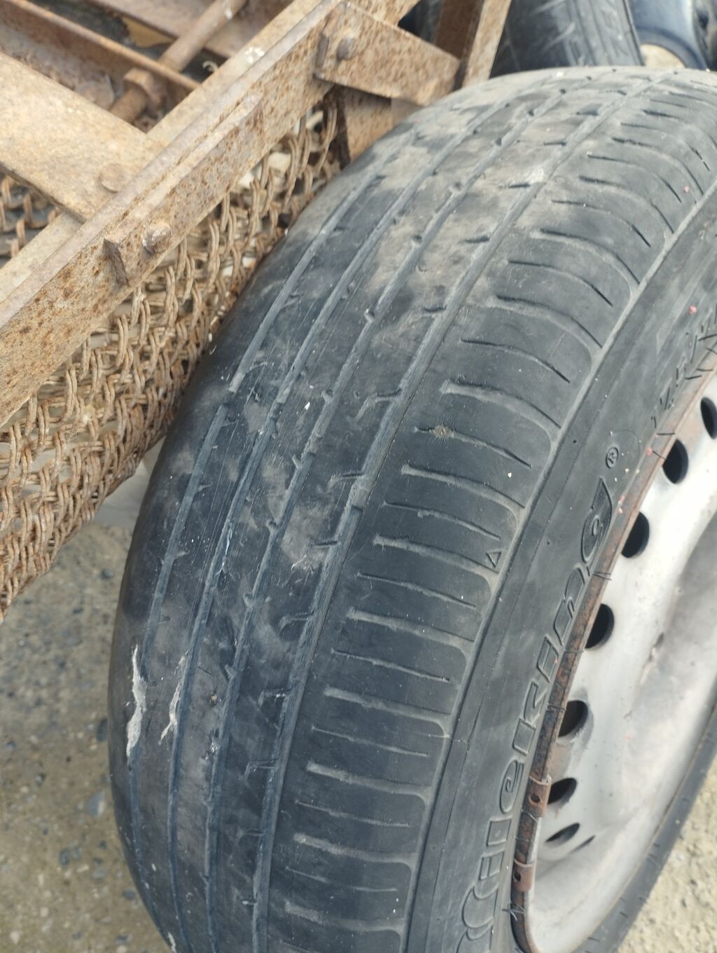 - Dəmir disklə birlikdədir - 4 boltlu disk: - 175/70 R13 — Avto, Digah (6)