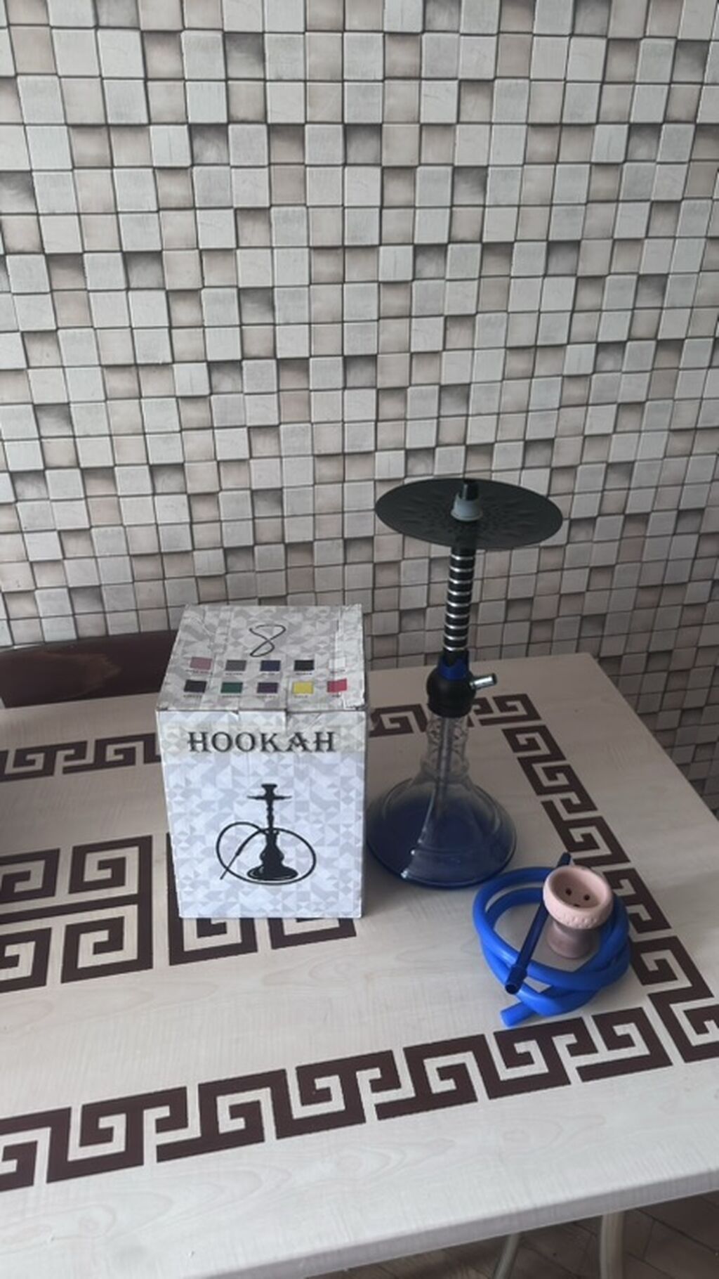 Nargilə dəsti — 4-5 dəfə istifadə olunub, komplekt tam — İdman və istirahət, Bakı