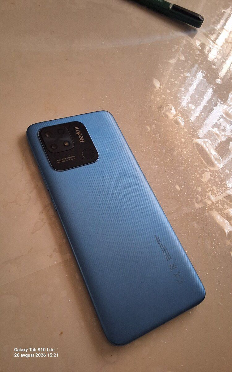 Xiaomi Redmi 10C Ocean Blue 128GB/4GB — Smartfonlar, Bakı (2)