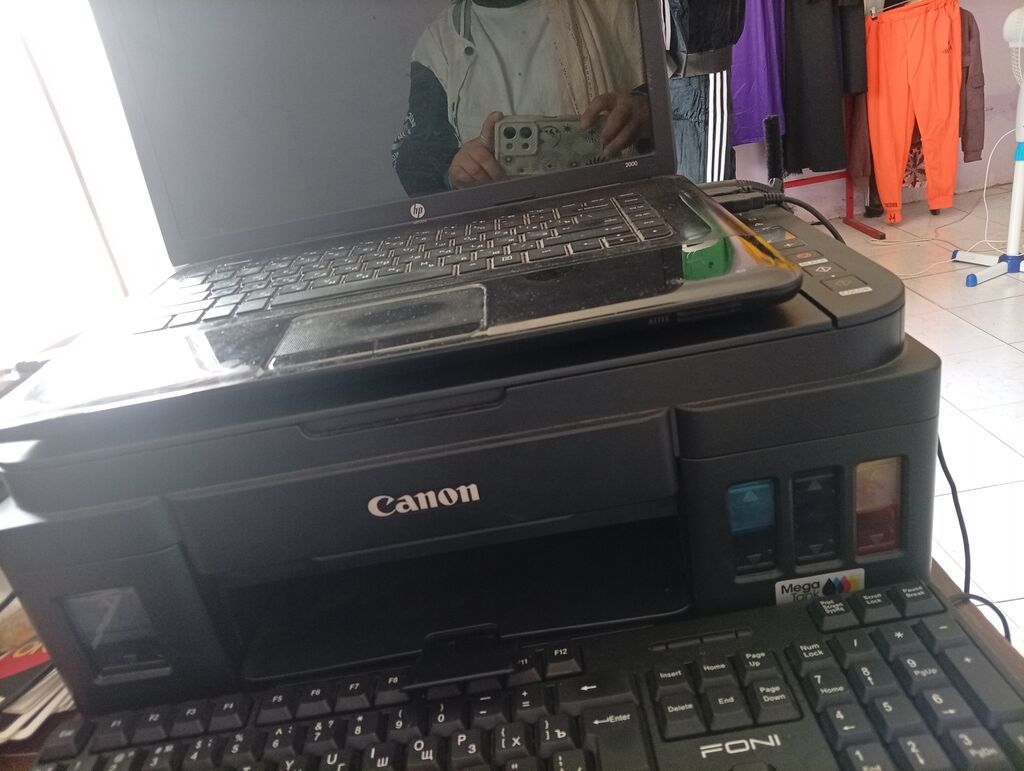 Canon MegaTank çoxfunksiyalı printer satılır. Cihaz çap, skan və — Elektronika, Digah