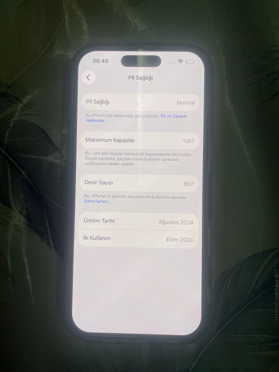 Apple iPhone 16 Pro Desert Titanium 128GB/8GB — Smartfonlar, Bakı (3)