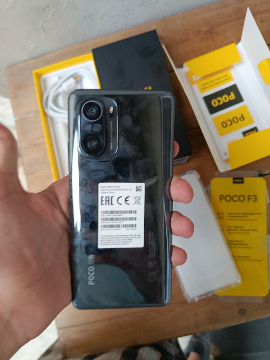 Xiaomi Poco F3 Night Black 256GB/8GB — Smartfonlar, Bakı (2)