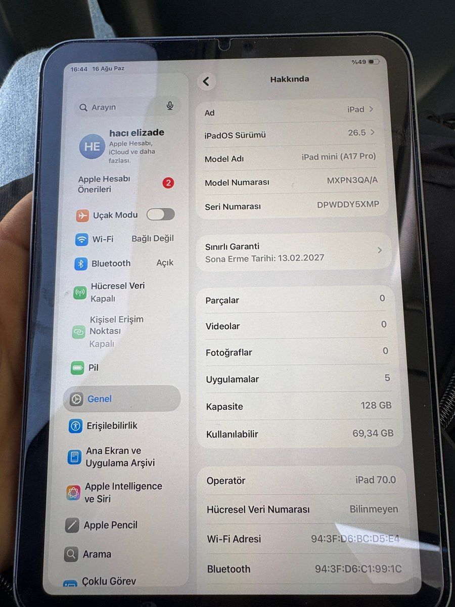 Apple iPad mini (2024) — Elektronika, Bakı (3)