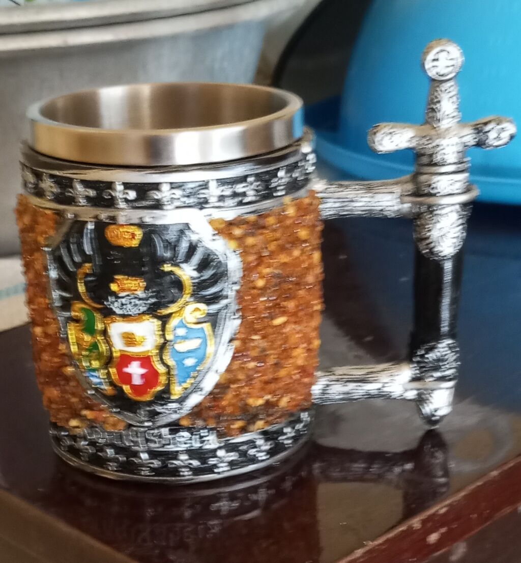 Qədəhlər, rəng - Qara, Metal, 1 əd — Mallar, Digah (2)
