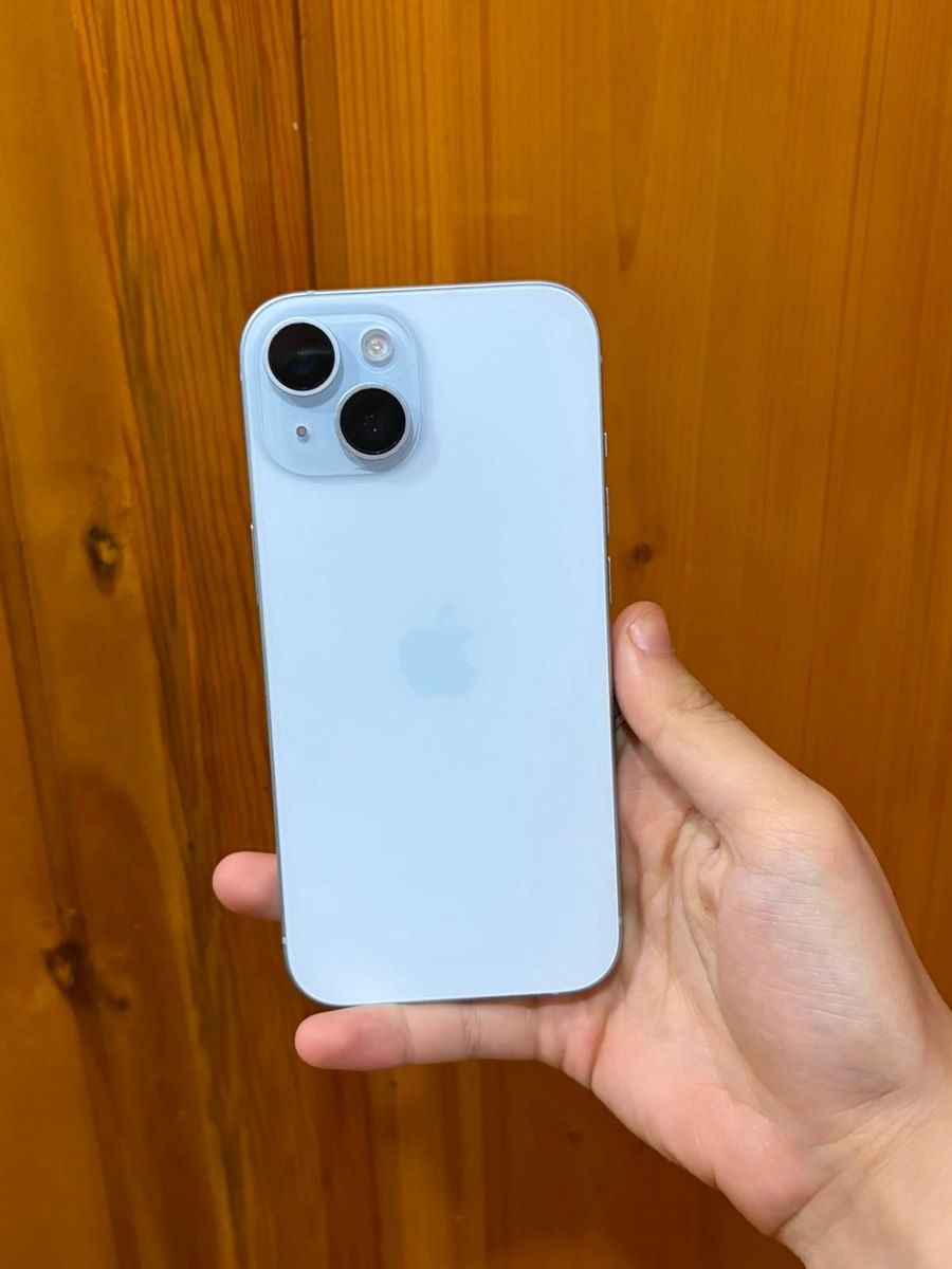 Apple iPhone 15 Blue 128GB/6GB — Smartfonlar, Bakı (2)