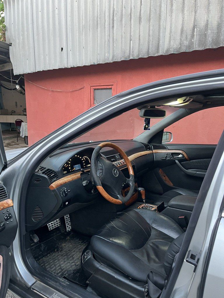 Mercedes S 320, 3.2 L, 2000 il, 345 000 km — Avtomobillər, Lənkəran (6)