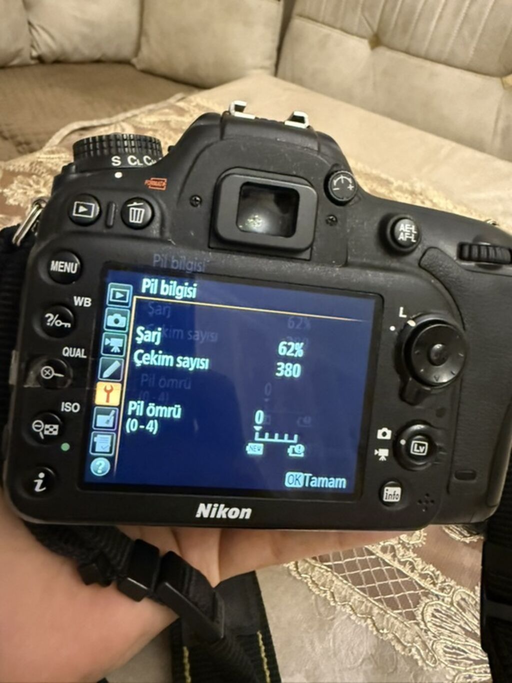 Nikon D7200 fotoaparat, AF-S DX NIKKOR 18-140mm 1:3.5-5.6G ED VR — Elektronika, Bakı (7)