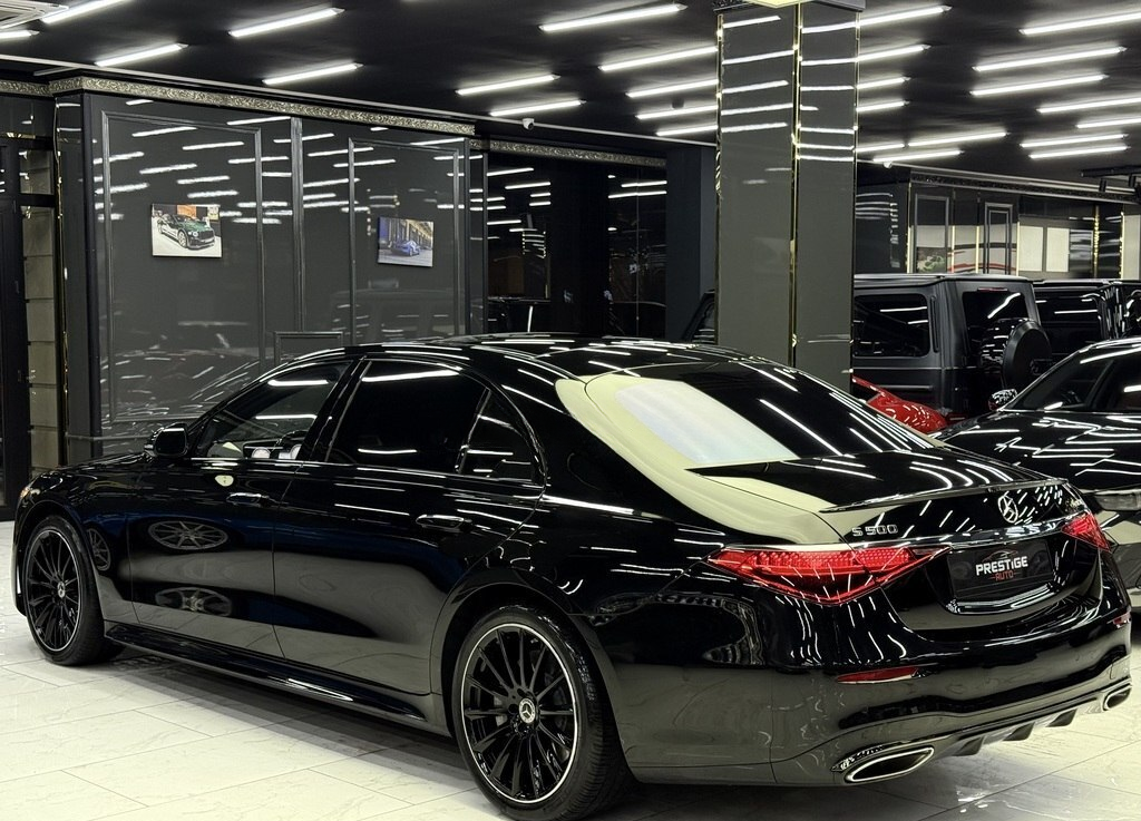 Mercedes S 500 4MATIC, 2023 il, 32000 km — Avtomobillər, Bakı (12)