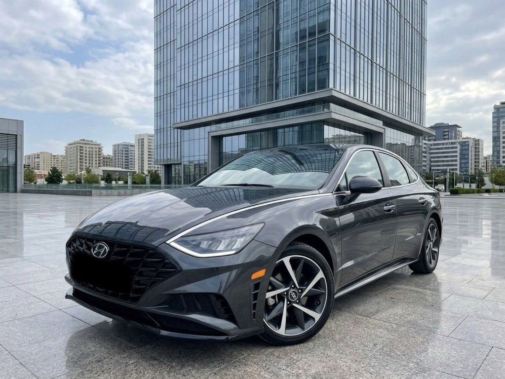 Hyundai Sonata, 1.6 L, 2021 il, 128 821 km — Avtomobillər, Bakı (5)