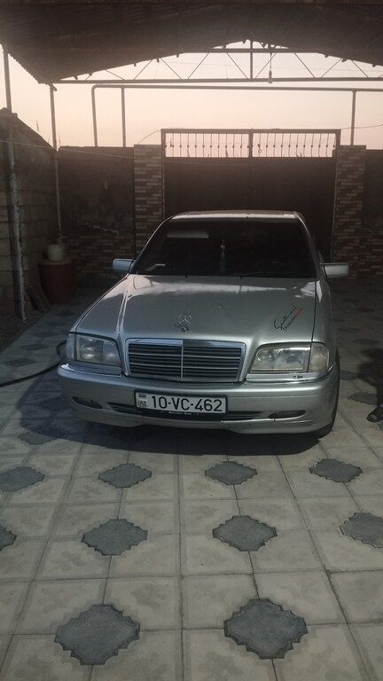 Mercedes C 200, 2.0 L, 1994 il, 450 000 km — Avtomobillər, Quba (10)