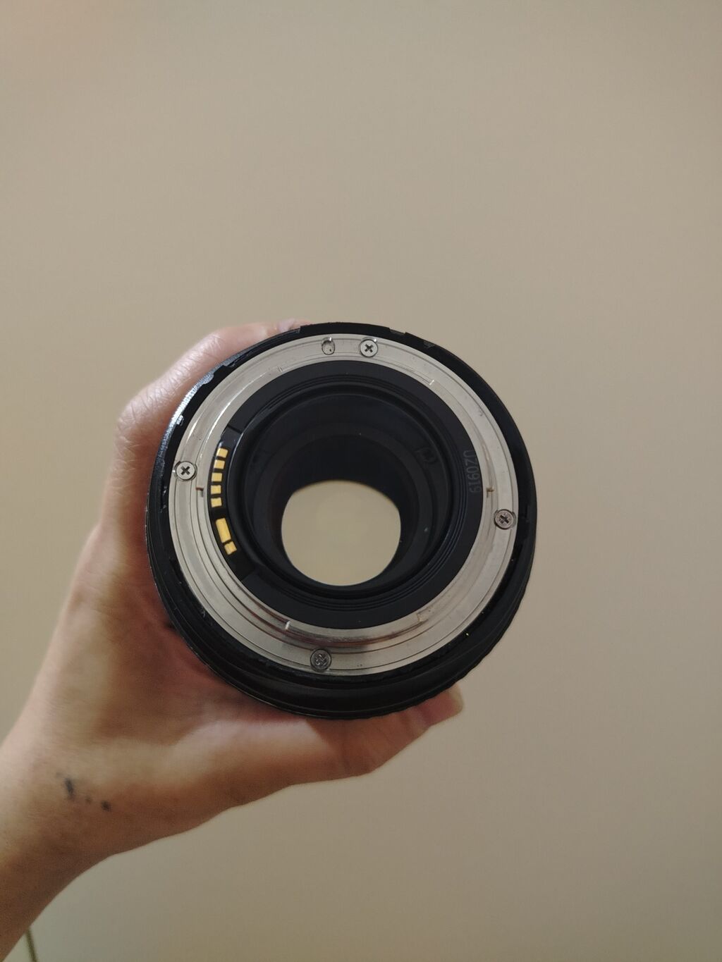 Canon EF tipli zoom obyektiv. Şəkillərdən göründüyü kimi obyektiv — Elektronika, Xırdalan (3)