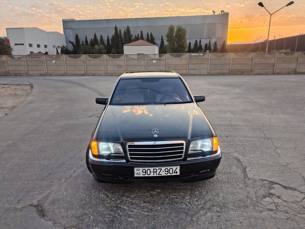 Mercedes C 230, 2.3 L, 1998 il, 395 190 km — Avtomobillər, Sumqayıt (4)