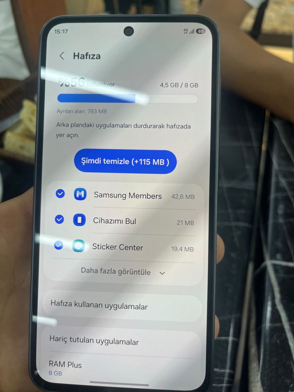 Samsung 256 GB, rəng - Boz, İki sim kartlı — Samsung, Quba (2)
