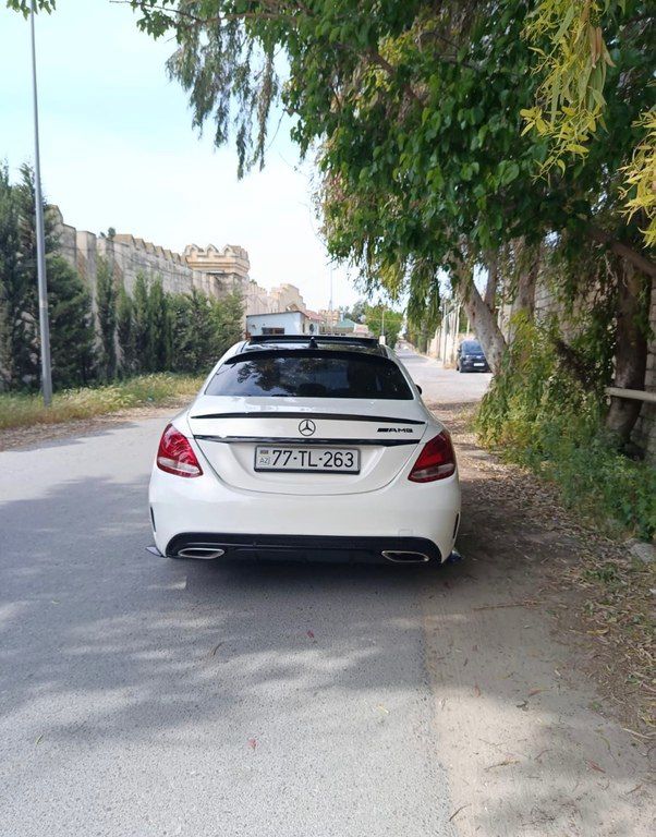 Mercedes C 300 4MATIC, 2.0 L, 2017 il, 170 000 km — Avtomobillər, Bakı (2)