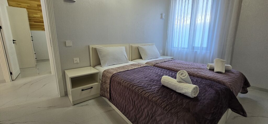 Hovuzlu və geniş həyətli A-frame tipli günlük villa təqdim olunur — Daşınmaz əmlak, Qəbələ (3)