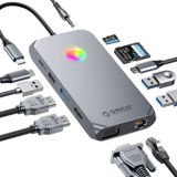 🔥 ORICO XCR-X3-GY-BP – 12-in-1 USB-C Docking Station, Dual HDMI, DP — Comprador — Electronics