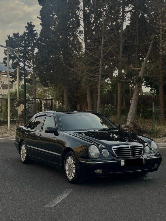 Mercedes E 220, 2.2 L, 2001 il, 345 621 km — Avtomobillər, Sumqayıt (4)