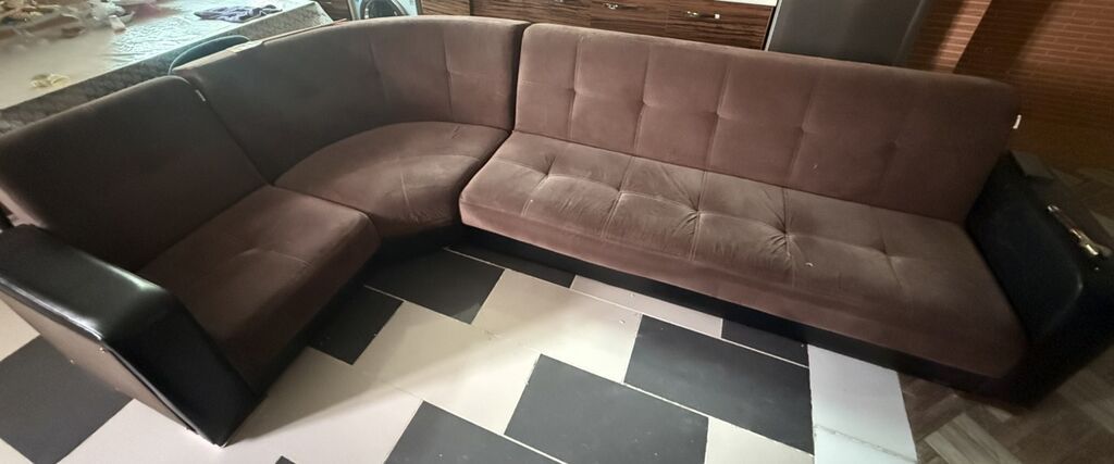 Künc divan satılır. 1.80 uzunlugu 1.20 kunculuyun uzunlugudu Qonaq — Mebel, Bakı (3)