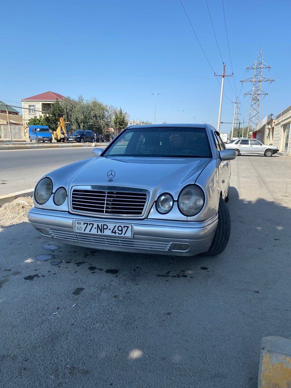 Mercedes E 230, 2.3 L, 1996 il, 404 444 km — Avtomobillər, Sumqayıt