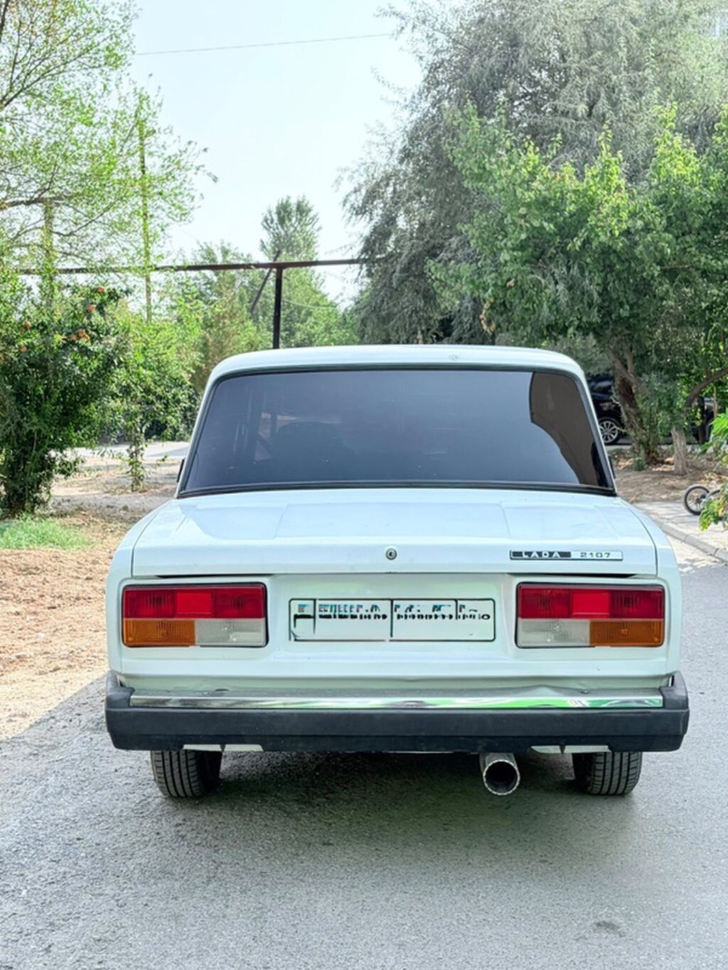 VAZ 2107, ağ rəngli sedan Xüsusiyyətlər və detallı təsvir: - Korpusu — Avto, Sumqayıt (6)