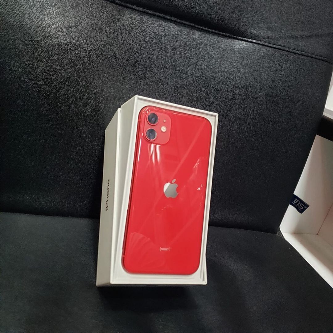 Apple iPhone 11 Red 64GB/4GB — Smartfonlar, Bakı