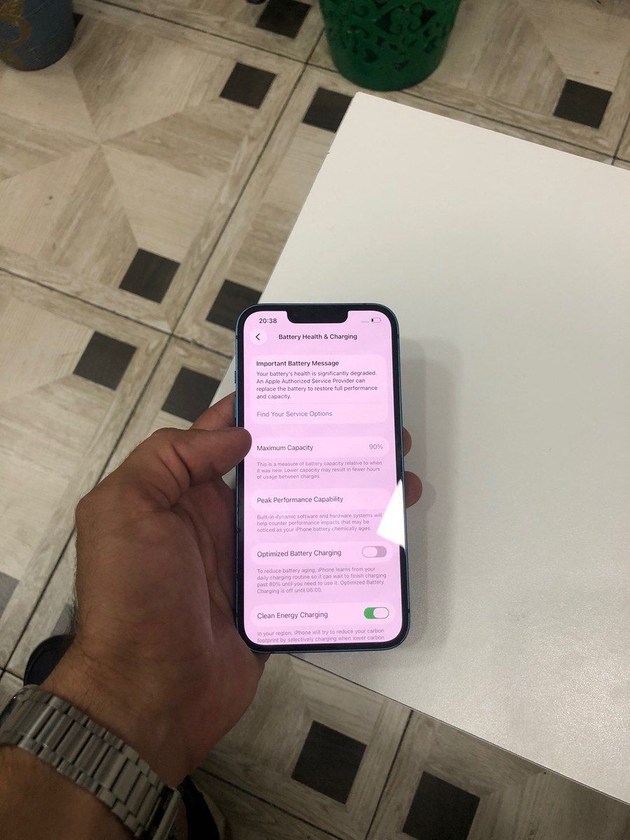 Apple iPhone 13 Blue 128GB/4GB — Smartfonlar, Bakı (3)