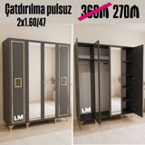 Dörd qapılı dolablar təmiz laminatla 📌 Qiymət : 270₼ Ölçü : 2 x 1.60 — afa.mebel — Mebel