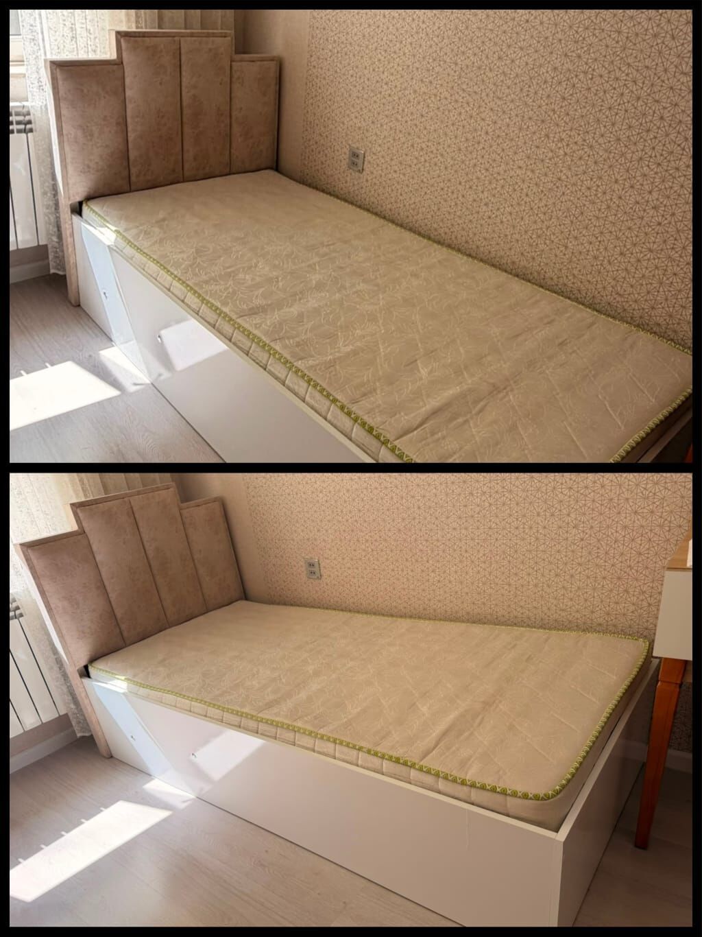 💫 2 ədəd Çarpayi *qiymət 1ri 150 azn* ideal vəziyyətdə Matras var — Mebel, Bakı