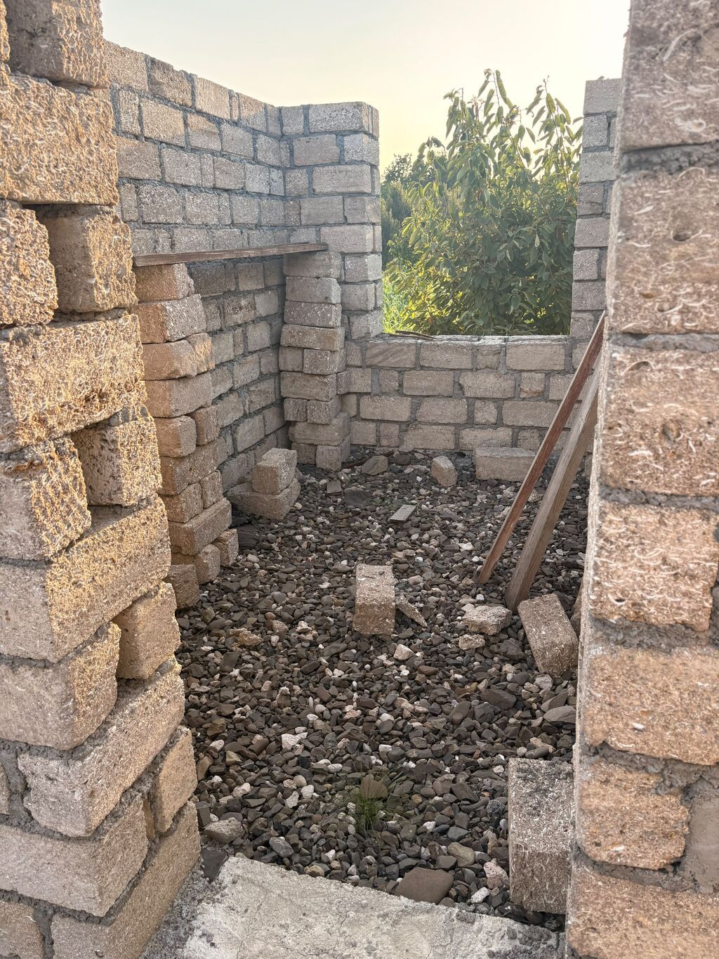 Tikinti üçün natamam daş ev karkası - Material: keyfiyyətli daş — Mallar, Xaçmaz (6)