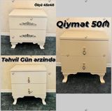 İki çekmecəli tumbalar - Ölçü: 45x40 sm (şəkildə göstərilib) - — Товары