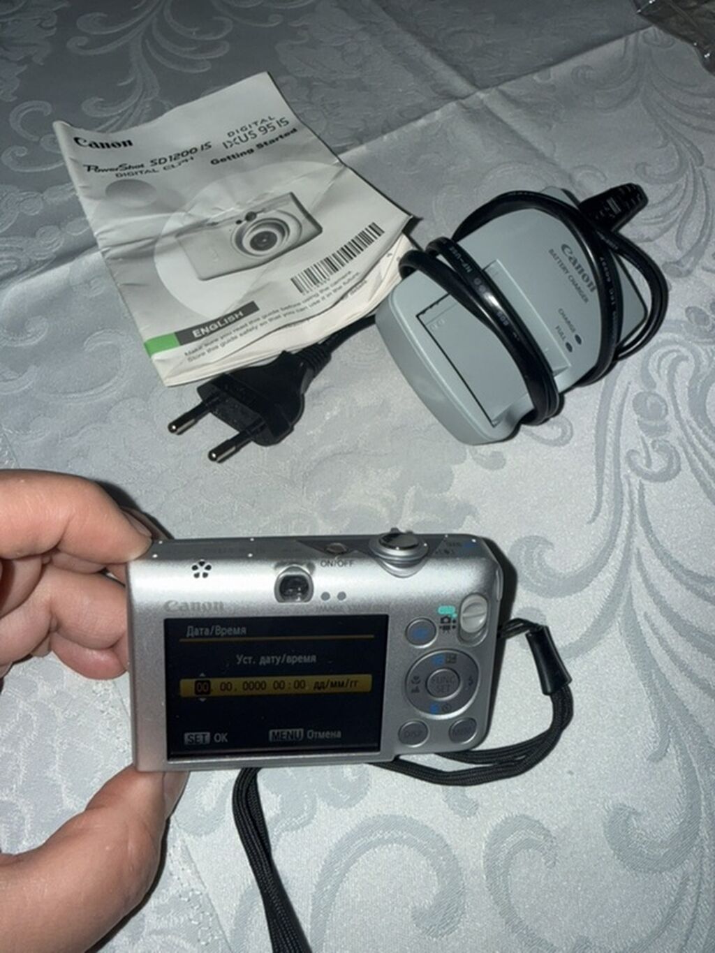 Canon PowerShot SD1200 IS / Digital IXUS 95 IS kompakt fotoaparat — Elektronika, Bakı (2)