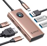 🔥 ORICO PW11-6PR-RG-EP – 6-in-1 USB-C HUB, Gigabit LAN, 100W PD və 4K — Goods