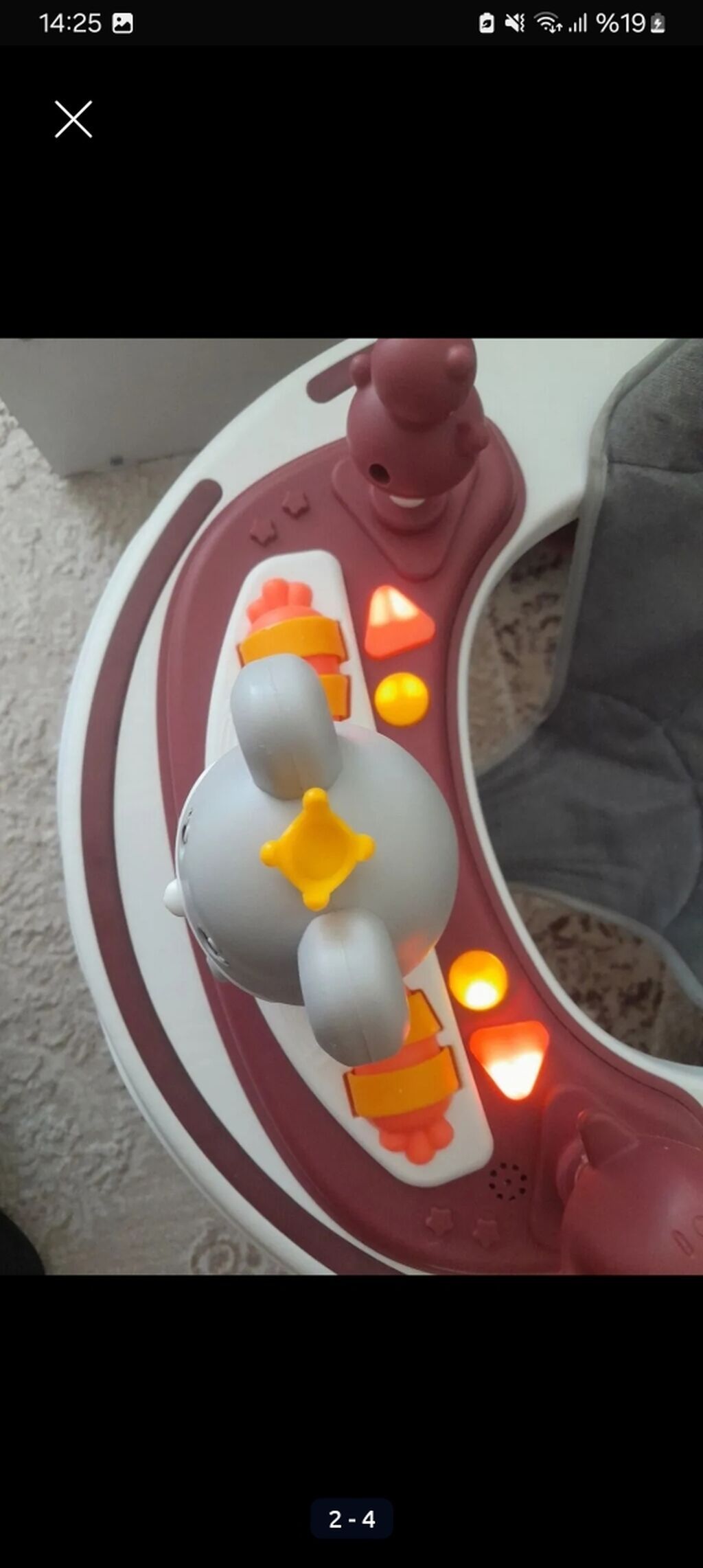 Baby walker firmasınındır. cəmi 1 ay işlənib təp təzədir. işıqları və — Mebel, Digah (2)