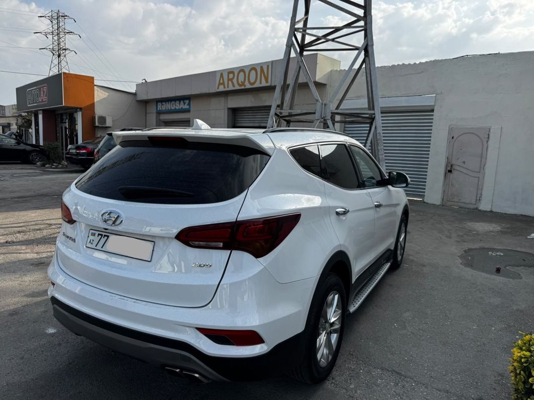 Hyundai Santa Fe, 2017 il — Avtomobillər, Sumqayıt (4)