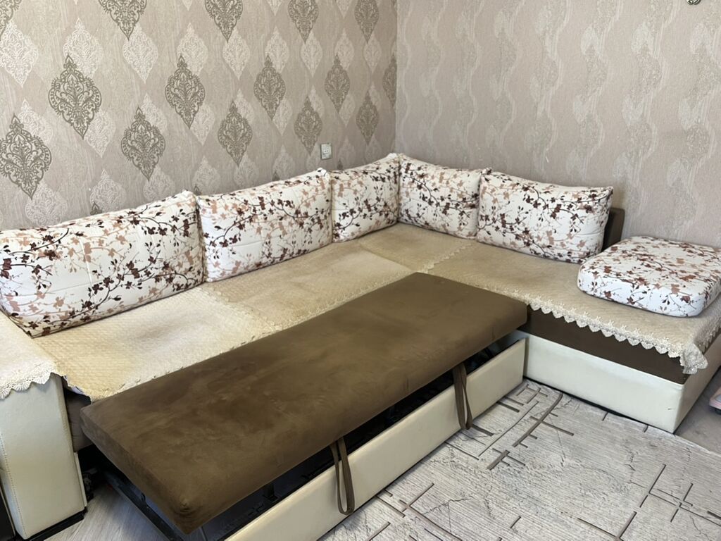 Künc divan – çevrilən və yataq funksiyalı - L formalı künc divan, iki — Mebel, Masazır (2)