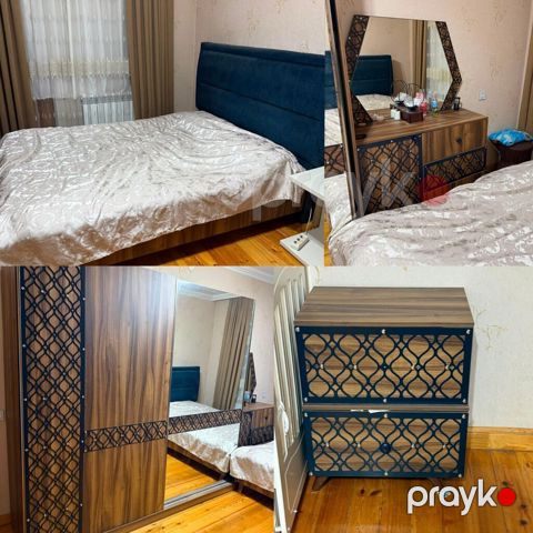 Yataq dəsti satılır 500₼.matrası var,bazası yoxdur.Ünvan