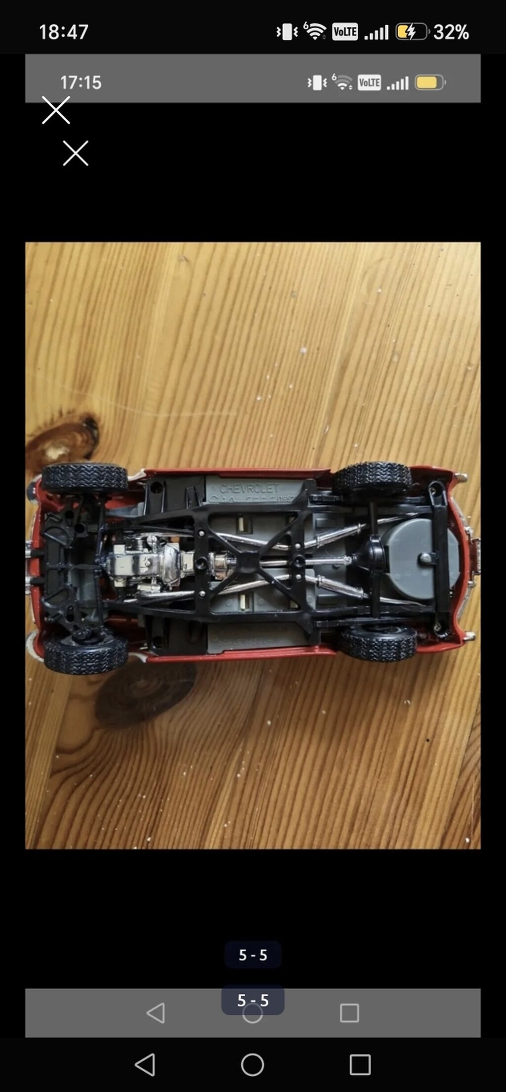 Kolleksiya üçün die-cast model avtomobil - Model: Chevrolet Corvette — Mallar, Bakı (4)