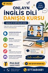 Əlaqə üçün WHATSAPPdan YAZIN) İngilis dilində sərbəst danışmaq — Təhsil və Kurslar