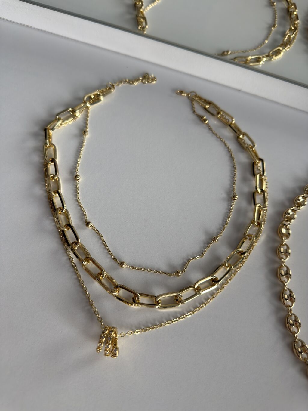 Sep. 3lü bvlgari sep və digəri də ayrıdır. Tək olanı choker kimi də — Aksesuarlar, Bakı (2)